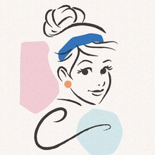 画像をギャラリービューアに読み込む, シンデレラ ラインアート