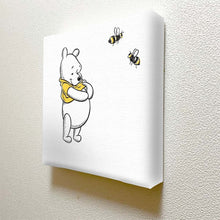 画像をギャラリービューアに読み込む, くまのプーさん 花瓶になるアート A