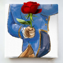 画像をギャラリービューアに読み込む, 美女と野獣 ベル 花瓶になるアート B