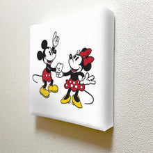 画像をギャラリービューアに読み込む, ミッキー & ミニー 花瓶アート B