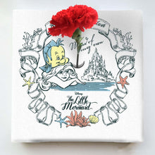 画像をギャラリービューアに読み込む, リトル・マーメイド アリエル 花瓶になるアート B