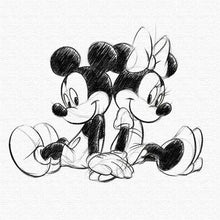 画像をギャラリービューアに読み込む, ミッキー & ミニー B - Disney Canvas