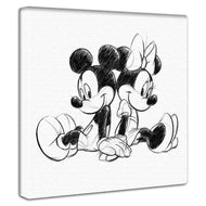 ミッキー & ミニー B - Disney Canvas