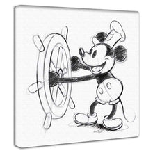 画像をギャラリービューアに読み込む, ミッキー 蒸気船ウィリー - Disney Canvas
