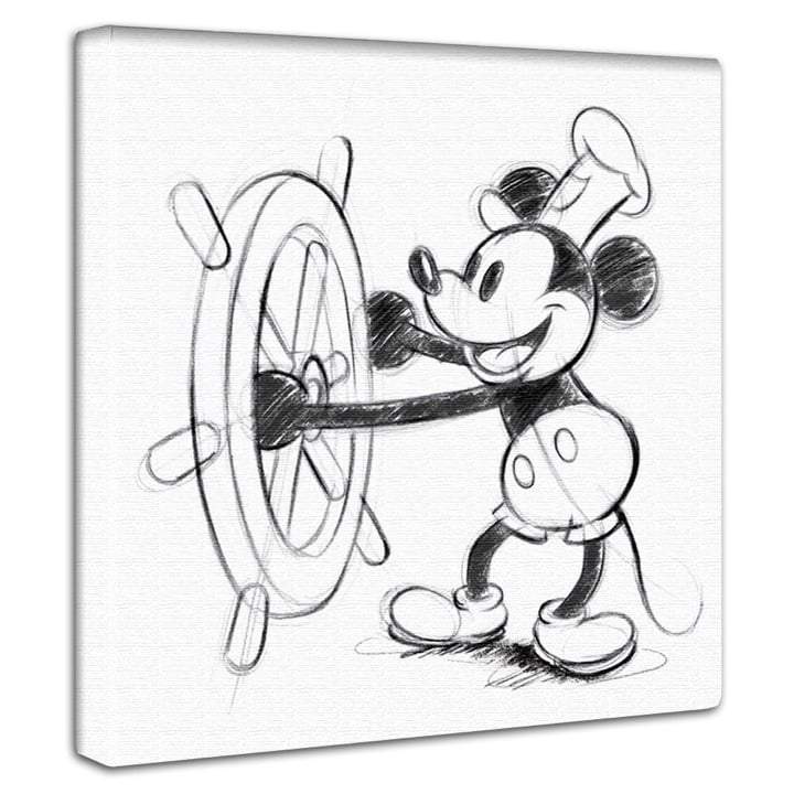 ミッキー 蒸気船ウィリー - Disney Canvas